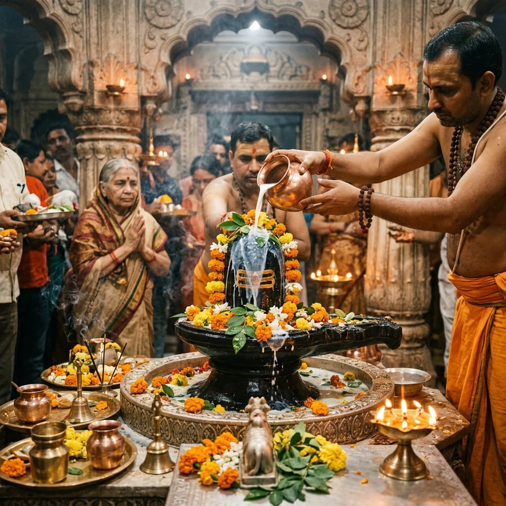 सावन के पवित्र महीने में रुद्राभिषेक पूजा का अत्यधिक महत्व